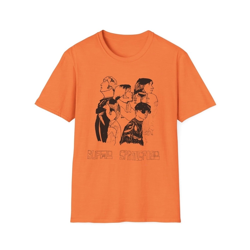 Original Drawing Buffalo Springfield Fan Art Tshirt